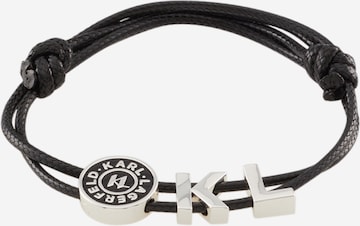 Karl Lagerfeld Armband in Zwart: voorkant