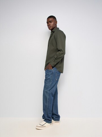 Coupe regular Chemise Salsa Jeans en vert