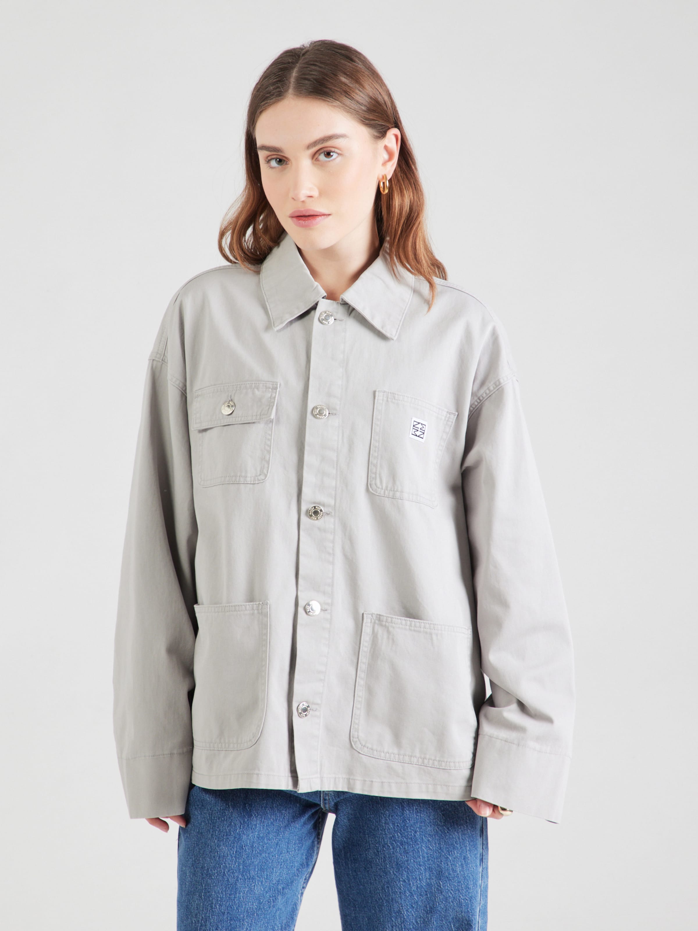 Noisy may Between-Season Jacket 'NMLUA' in Grey | ABOUT YOU