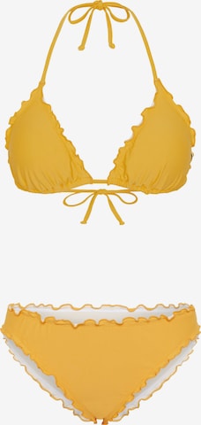 CHIEMSEE Triangel Bikini in Gelb: predná strana