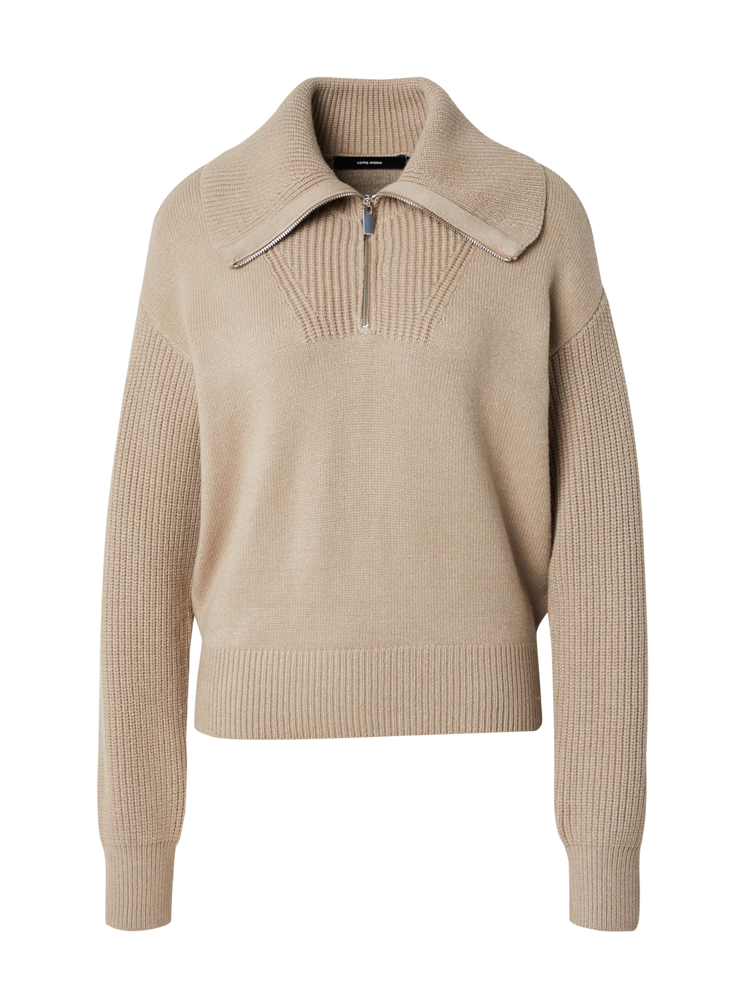 VERO MODA Pullover 'VMILISA' i beige: forside
