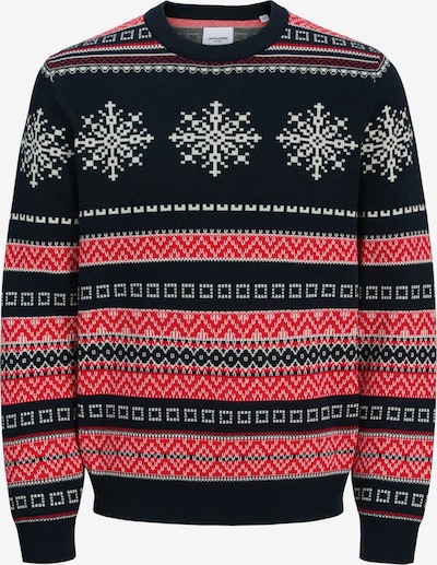 Megztinis 'MAS NOEL' iš JACK & JONES, spalva – nakties mėlyna / mišrios spalvos, Prekių apžvalga