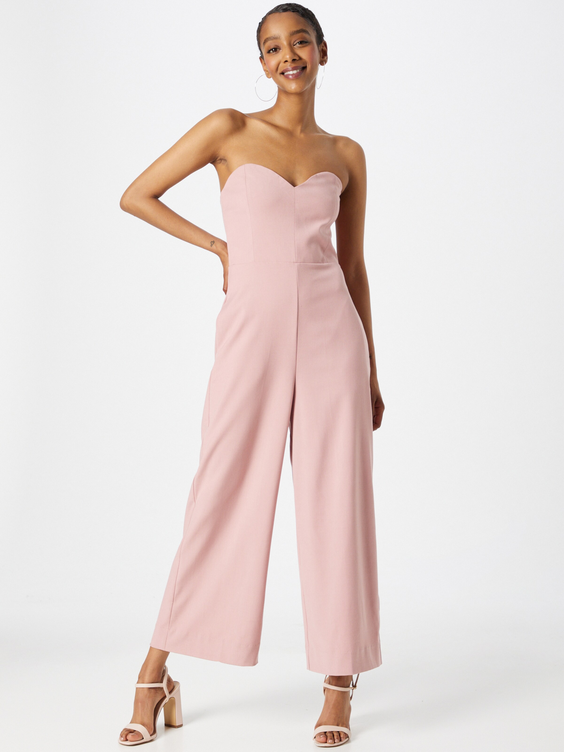 gestuz jumpsuit pink