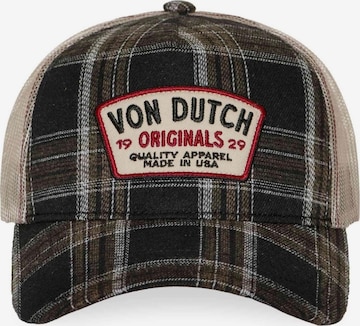 Casquette 'Gorra von dutch negra cuadros car 10 trucker cap' Von Dutch en noir : devant