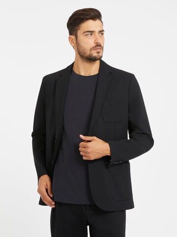 GUESS Regular fit Suit Jacket in Black: front