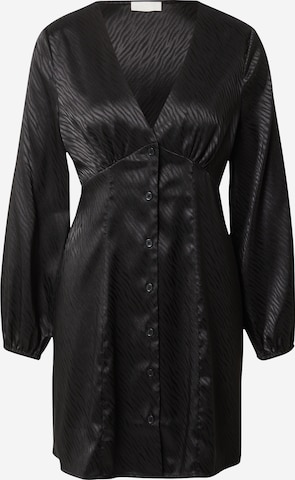Robe-chemise 'Louna' LeGer by Lena Gercke en noir : devant