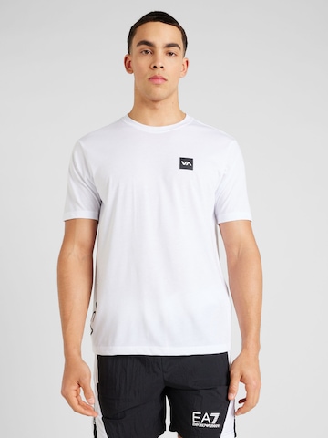 RVCA Функциональная футболка в Белый: спереди