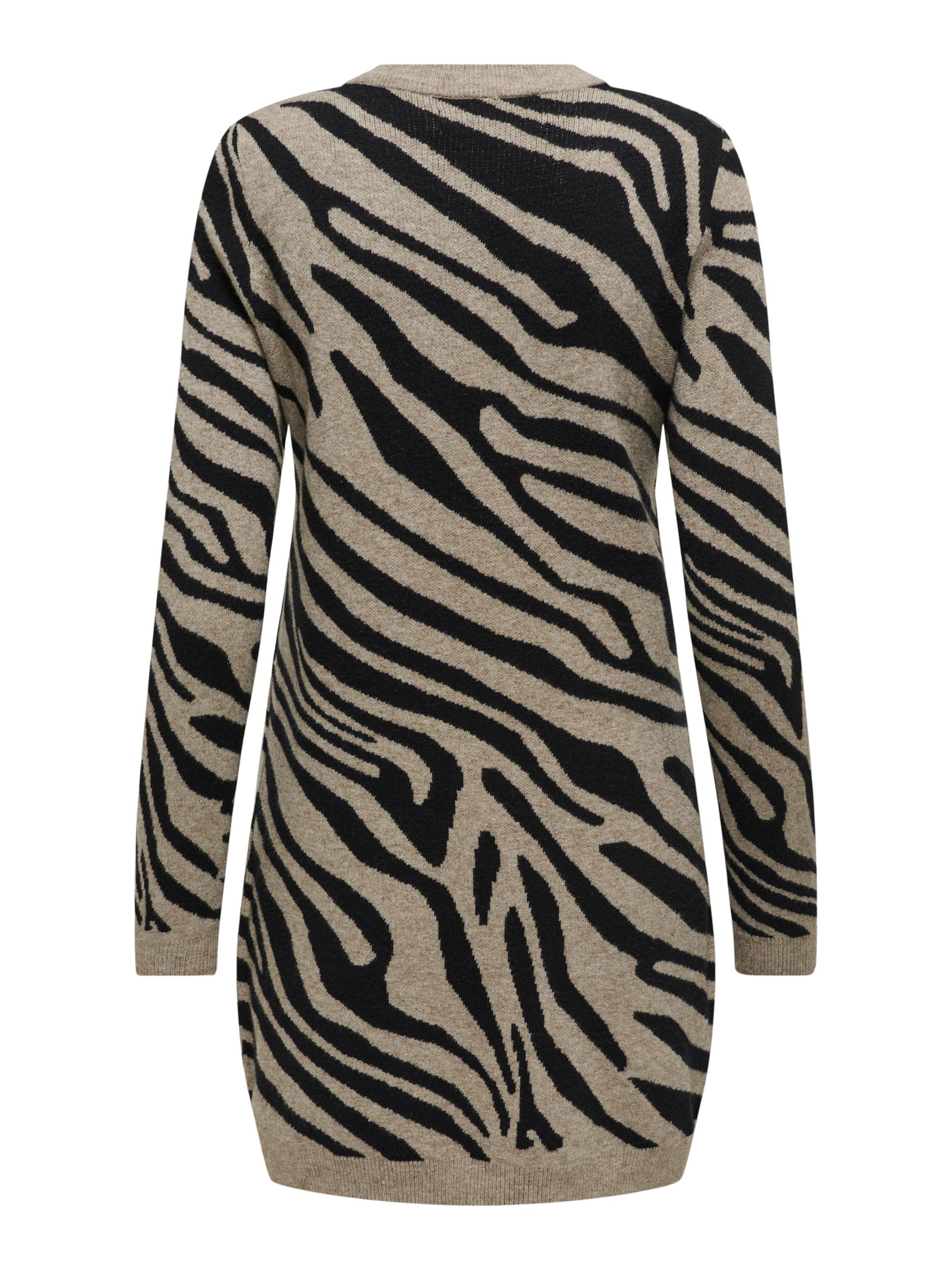 ONLY Πλεκτό φόρεμα 'JENNI' σε καφέ