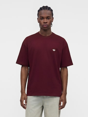 ADIDAS ORIGINALS - Camisa 'ESS' em vermelho: frente