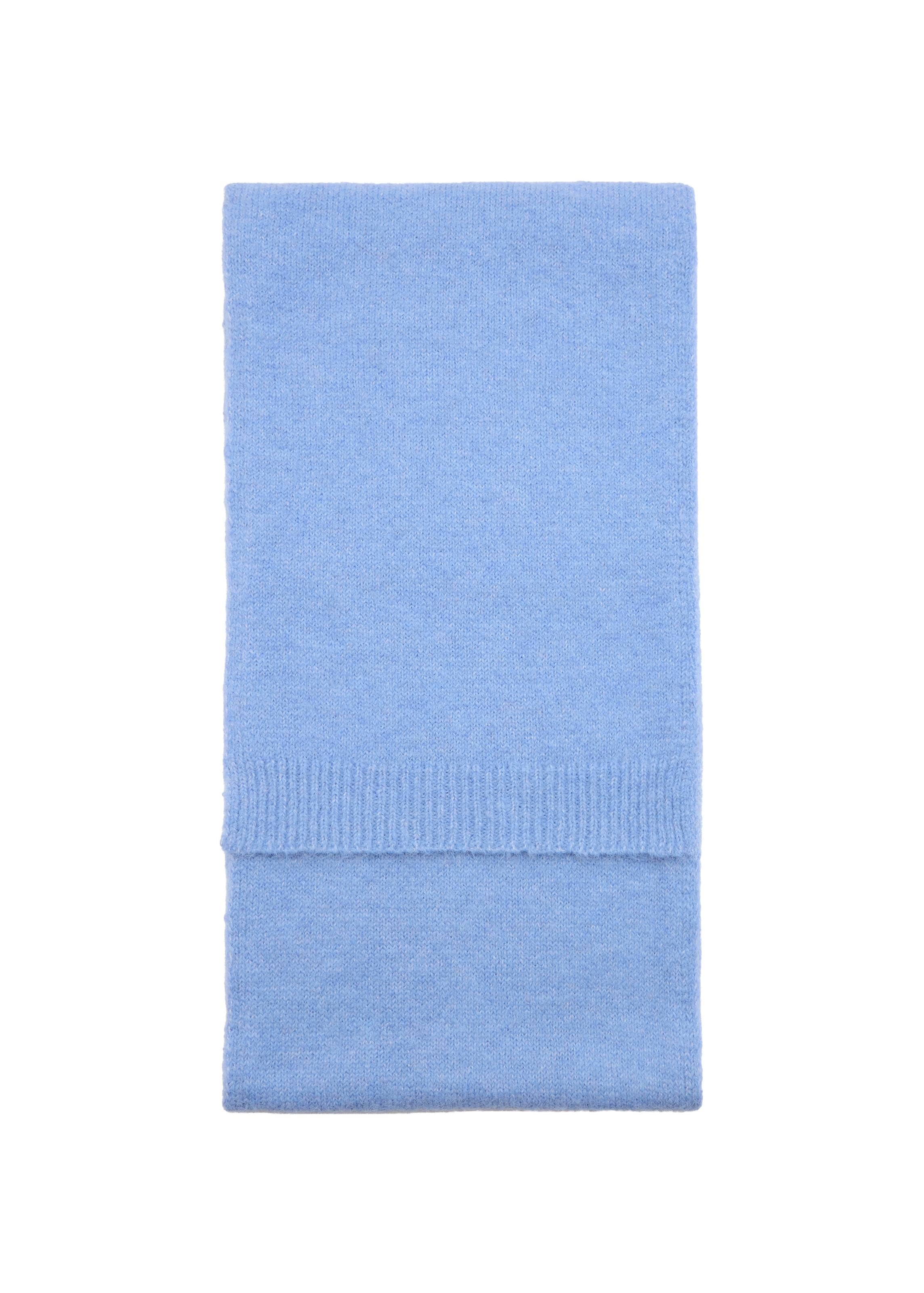 MANGO Scarf 'MOHI3' in Blue: front