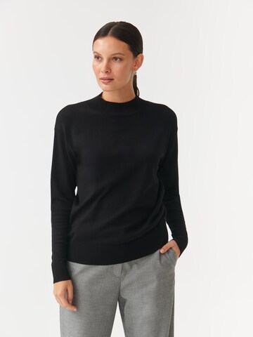 TATUUM Sweatshirt 'Nawiko' in Zwart: voorkant