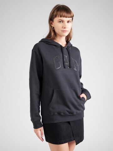 GAP Sweatshirt 'HERITAGE' in Black: front