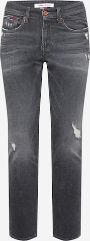 Coupe slim Jean 'Scanton' Tommy Jeans en gris : devant