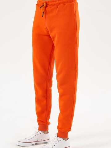 LOUIS LECLER Slim fit Trousers 'Dean' in Red