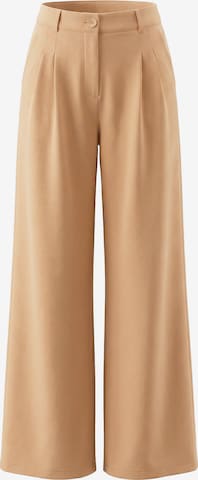 Pantaloni con pieghe di Imily Bela in marrone: frontale