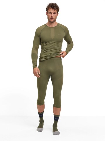 FALKE Skinny Workout Pants '3/4' in Green
