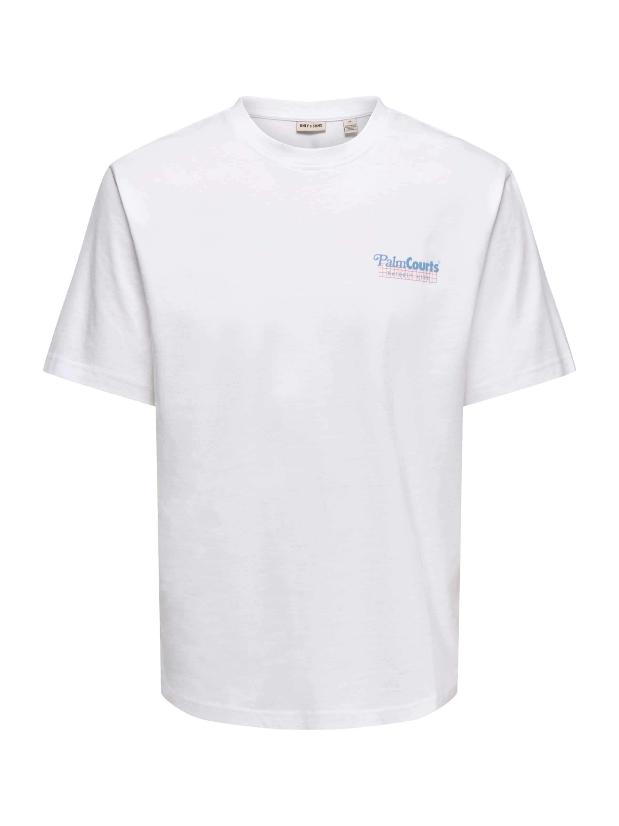 Only & Sons Póló 'ONSFRED NADAL' - fehér: elől