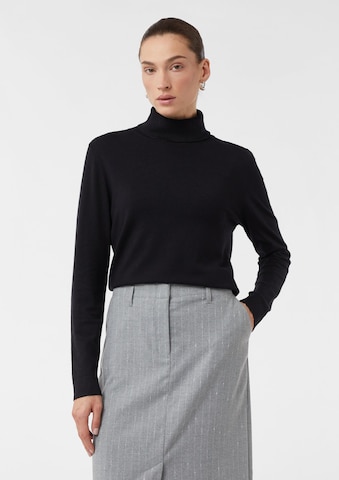 Pull-over COMMA en noir : devant