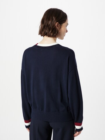 TOMMY HILFIGER Pullover in Blau