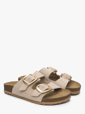 Estro Sandaal '057-455' in Beige