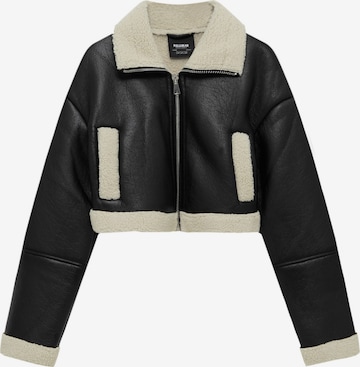 Pull&Bear Jacke in Schwarz: predná strana