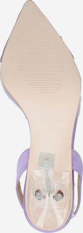 Raid Slingback Pumps in Purple