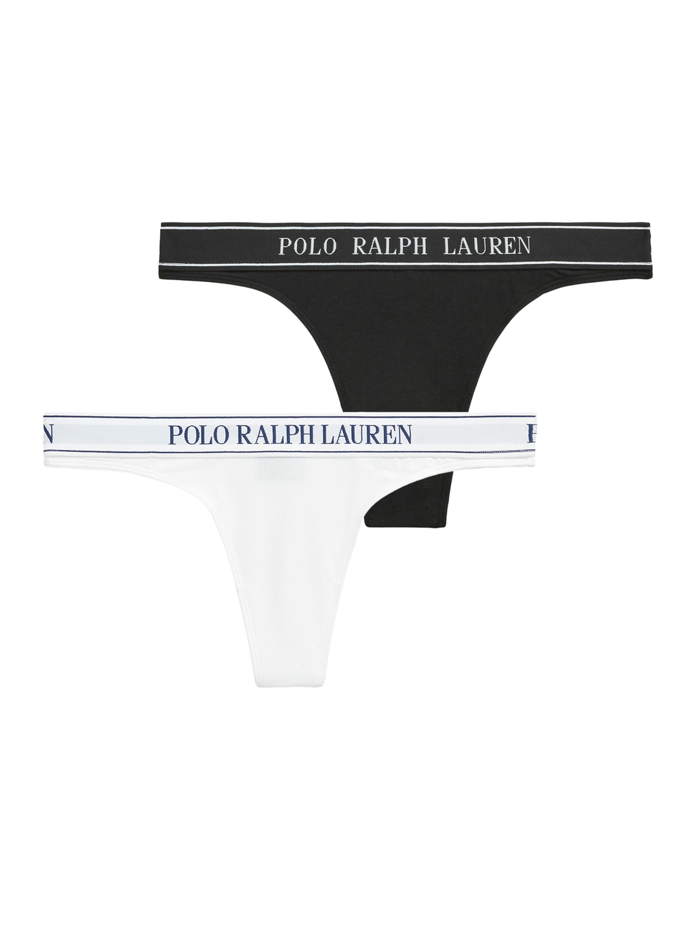 String 'Polo Essentials' Polo Ralph Lauren en noir : devant