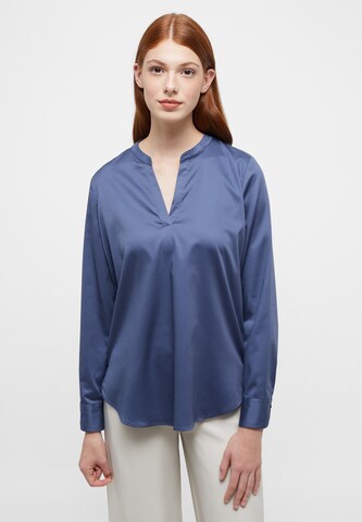 ETERNA Blouse in Blauw: voorkant