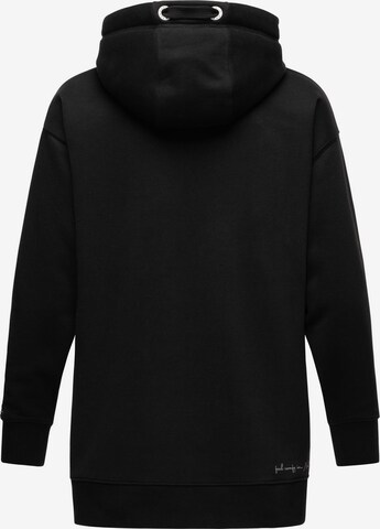 NAVAHOO Sweatshirt 'Silberengelchen' in Schwarz