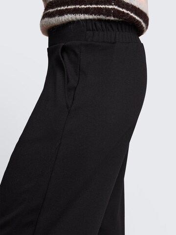 TOM TAILOR DENIM Barrel Trousers in Black