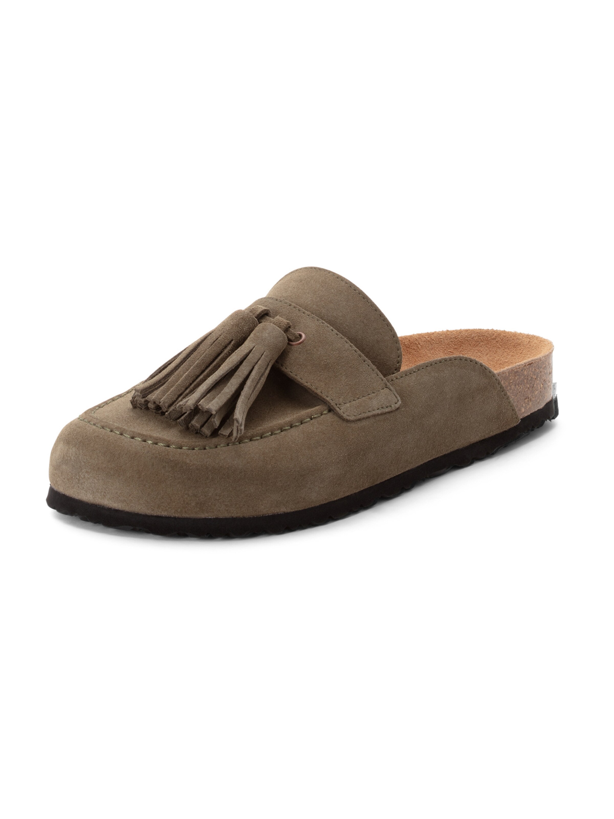 Mule Tamaris en vert : devant