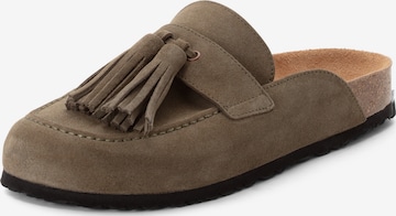 Mule Tamaris en vert : devant