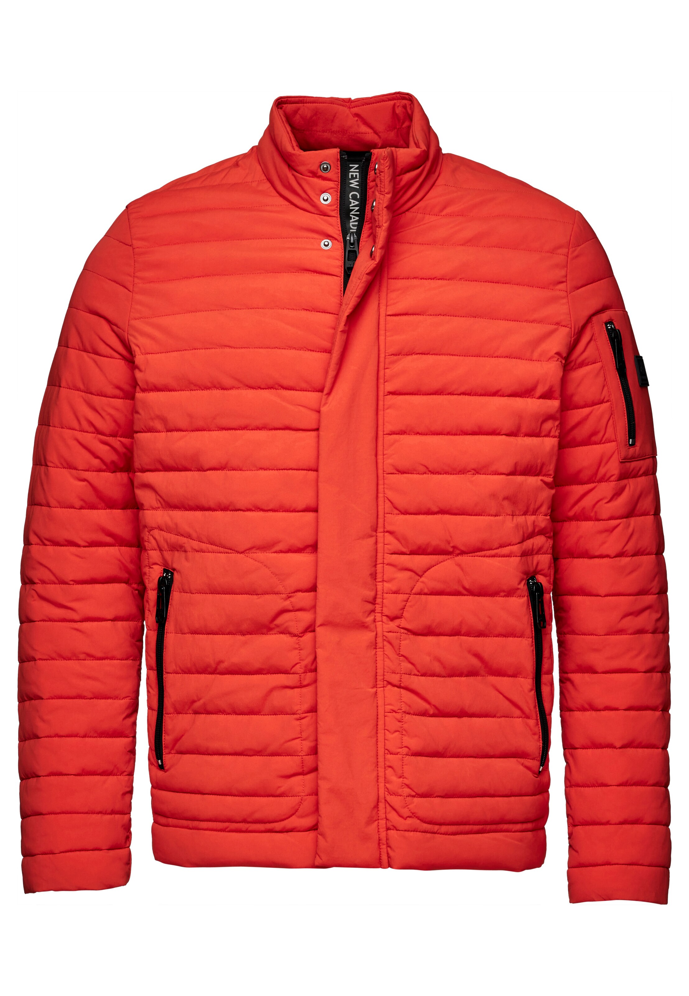 NEW CANADIAN Between-Season Jacket in Orange: front