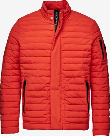 NEW CANADIAN Between-Season Jacket in Orange: front