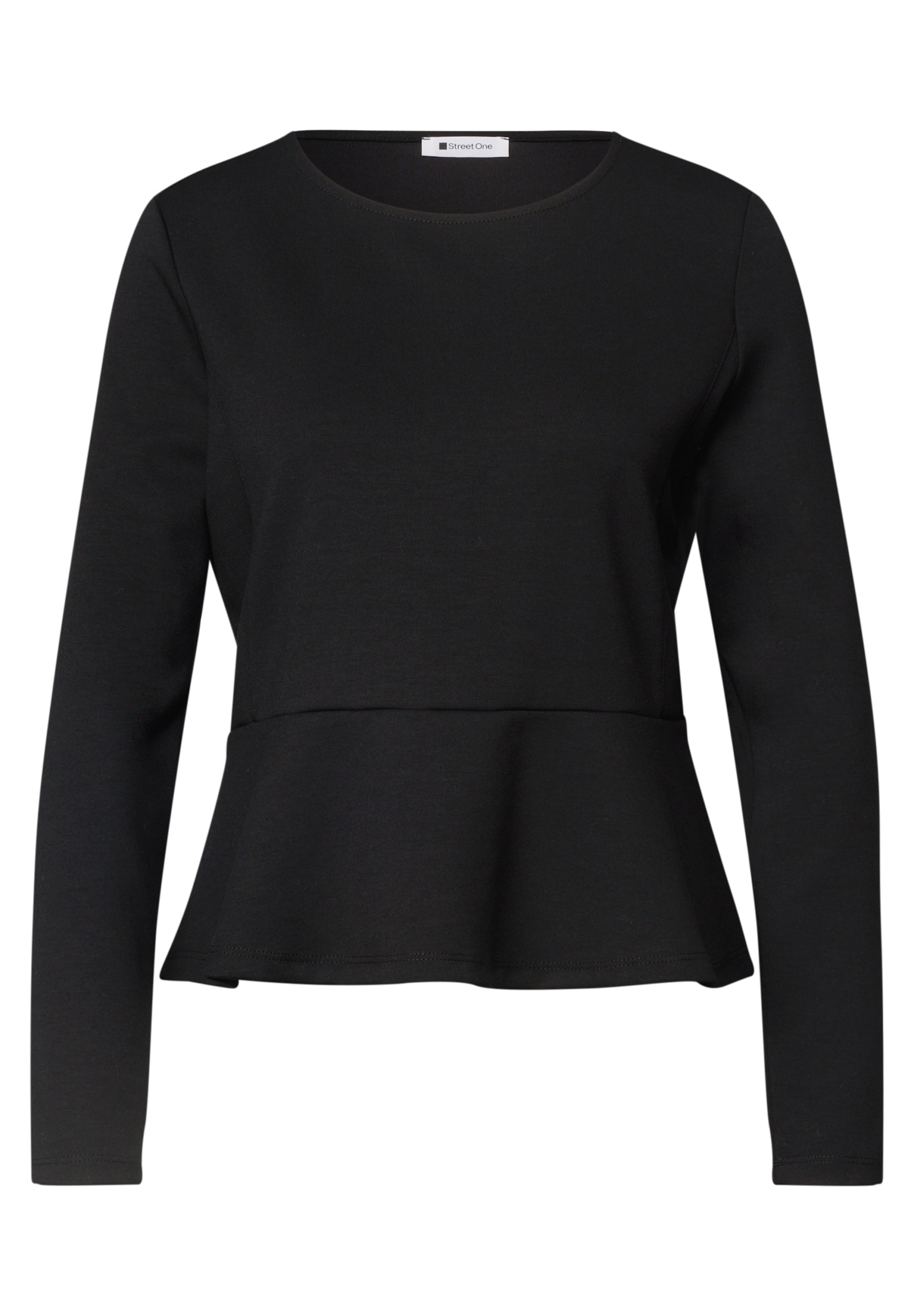 STREET ONE Shirt in Black: front