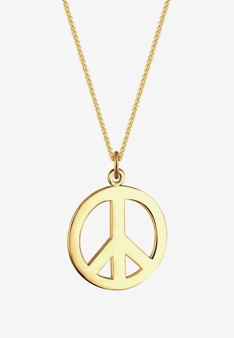 ELLI Necklace 'Peace-Zeichen' in Gold