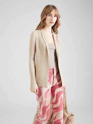 Cardigan ESPRIT en beige : devant