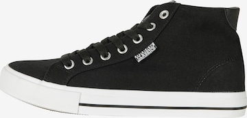 Urban Classics Trampki wysokie w kolorze czarny: przód