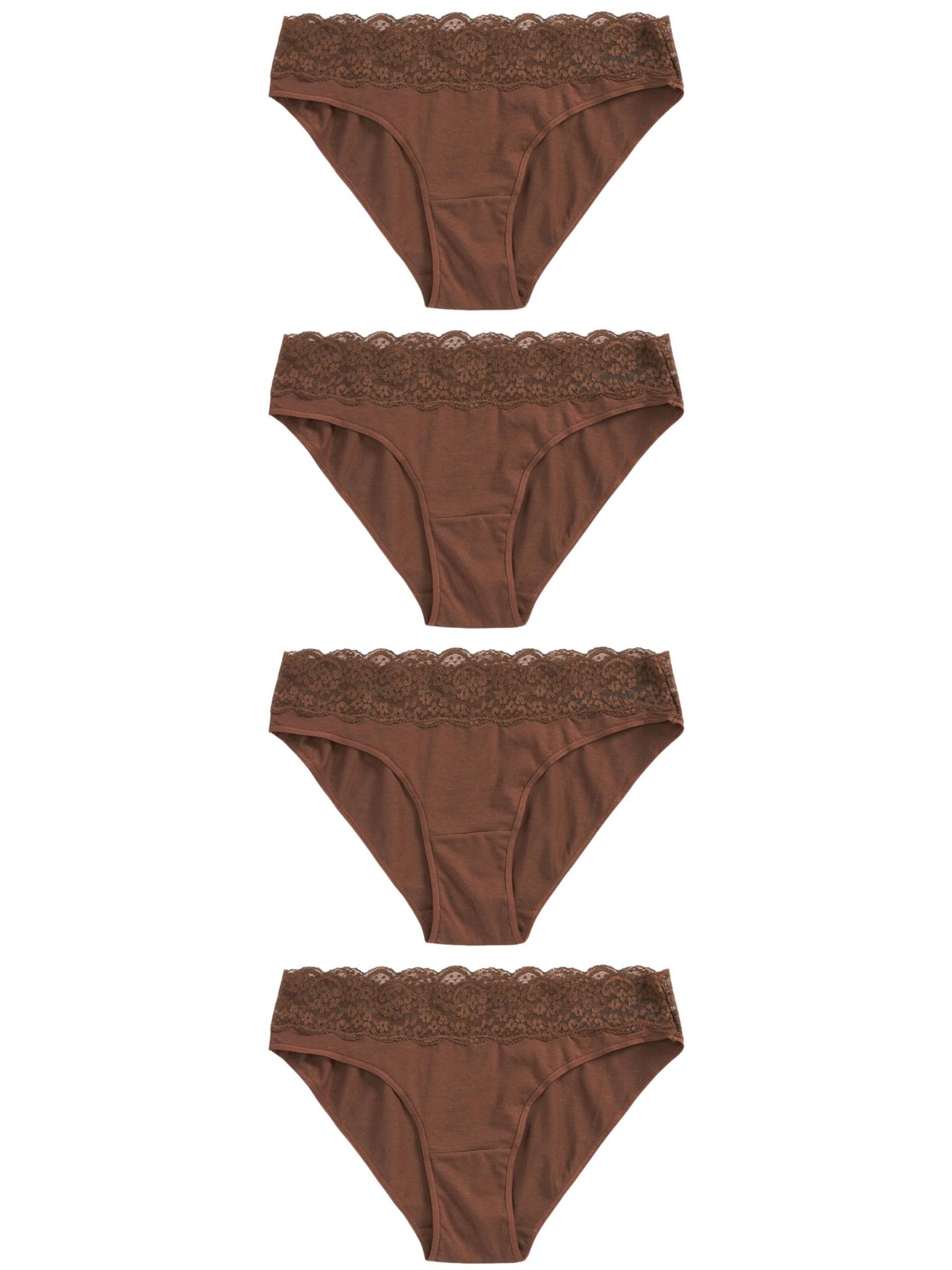 Next Трусы-слипы в Коричневый: спереди