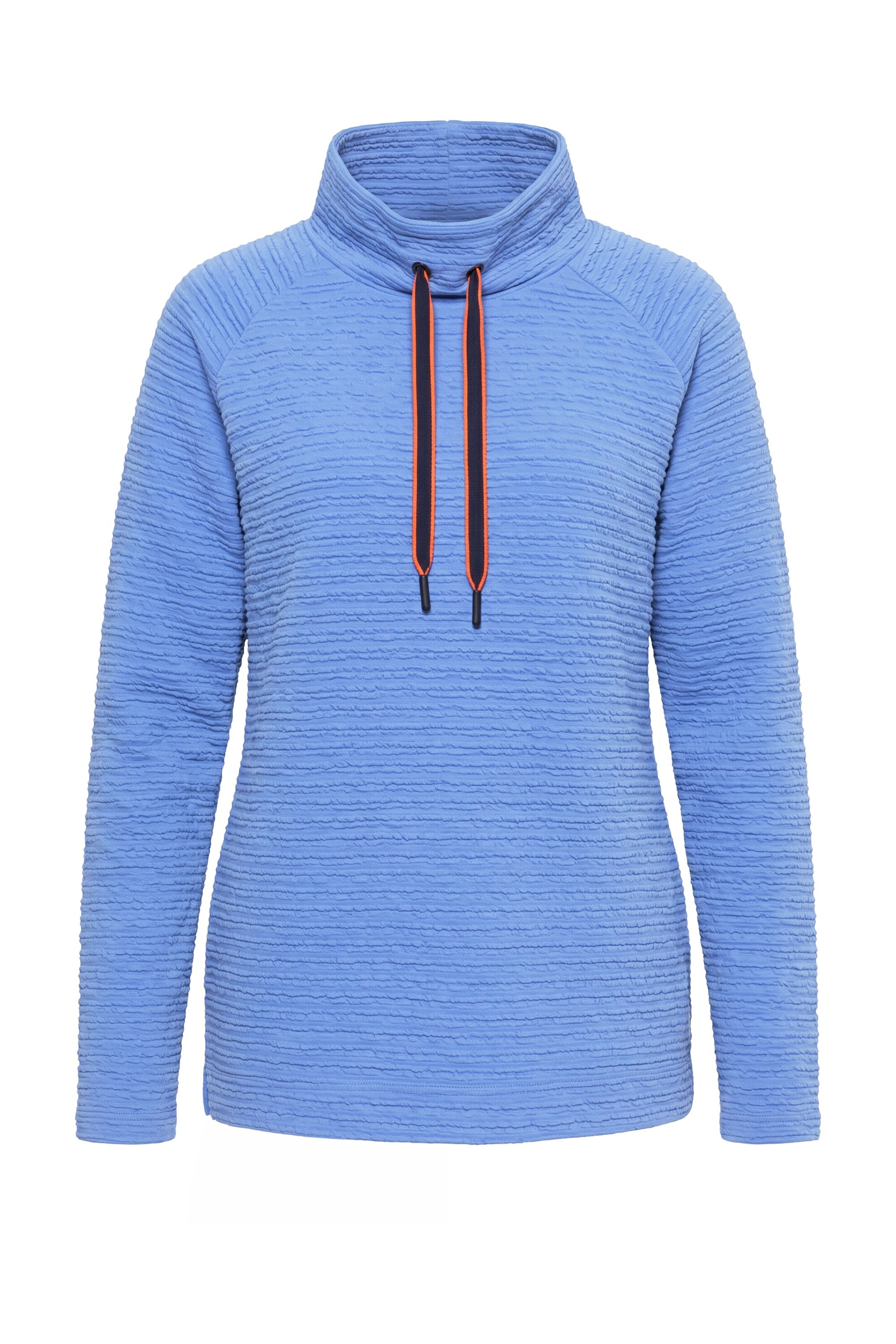 LAURASØN Sweatshirt in Blue: front