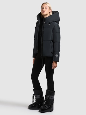 khujo - Casaco de inverno 'Audrey Matt' em azul