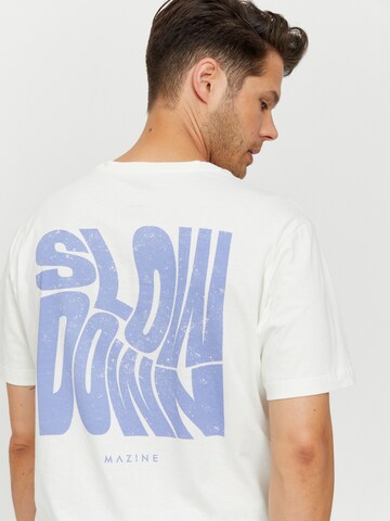 mazine Shirt ' Stundon Printed T ' in White