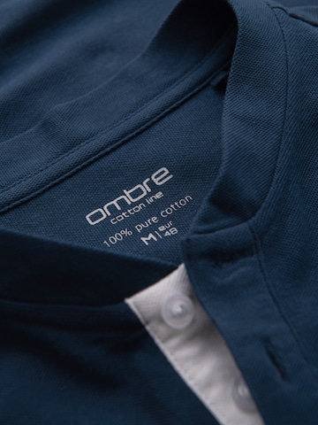 Ombre Shirt in Blue