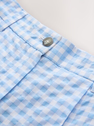 Next Loosefit Élére vasalt nadrágok - kék