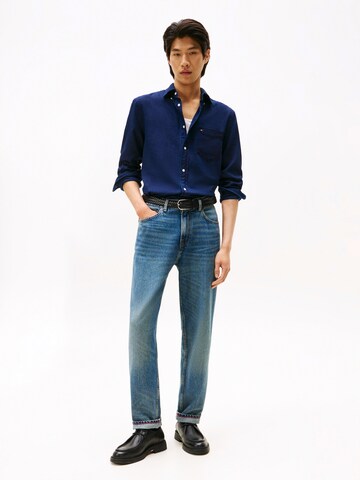 mėlyna TOMMY HILFIGER Standartinis modelis Marškiniai: galas