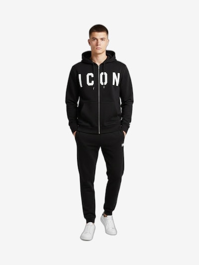 ICON Sweatshirt in XS in de kleur Zwart, Productweergave