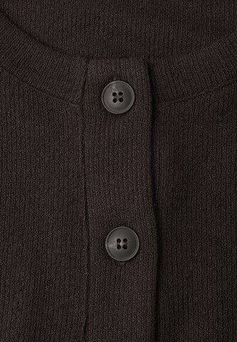 STREET ONE Strickjacke in Braun