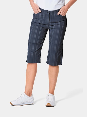 Regular Pantalon Goldner en bleu : devant