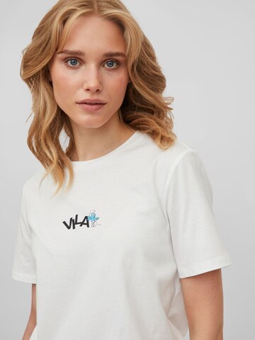VILA Shirt 'Smurfy Lina' in Wit