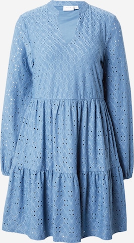 VILA Dress 'Kawa' in Blue: front